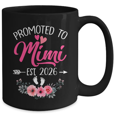 Promoted To Mimi Est 2026 Mothers Day First Time Mug | teecentury