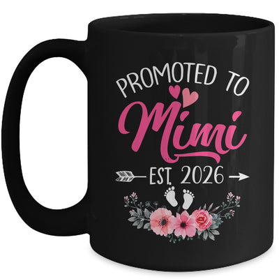 Promoted To Mimi Est 2026 Mothers Day First Time Mug | teecentury