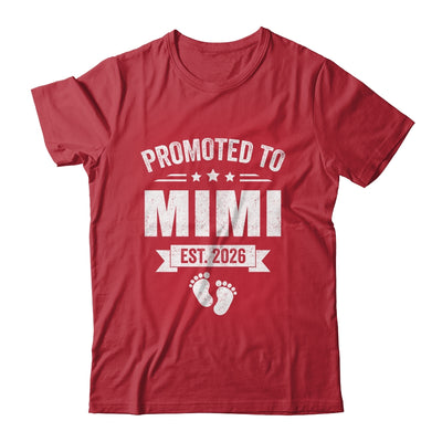 Promoted To Mimi Est 2026 Mothers Day First Time New Mimi Shirt & Hoodie | teecentury