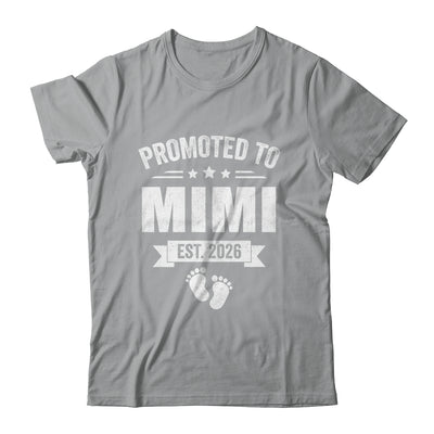 Promoted To Mimi Est 2026 Mothers Day First Time New Mimi Shirt & Hoodie | teecentury