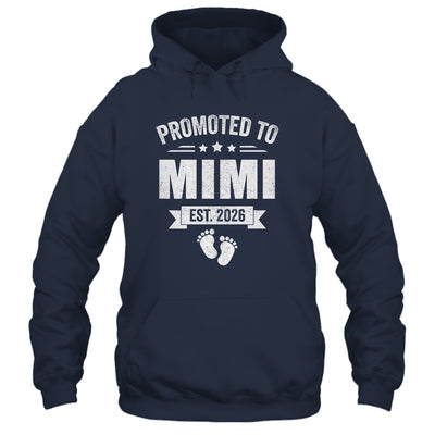 Promoted To Mimi Est 2026 Mothers Day First Time New Mimi Shirt & Hoodie | teecentury