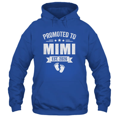 Promoted To Mimi Est 2026 Mothers Day First Time New Mimi Shirt & Hoodie | teecentury