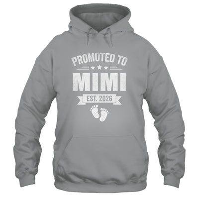Promoted To Mimi Est 2026 Mothers Day First Time New Mimi Shirt & Hoodie | teecentury
