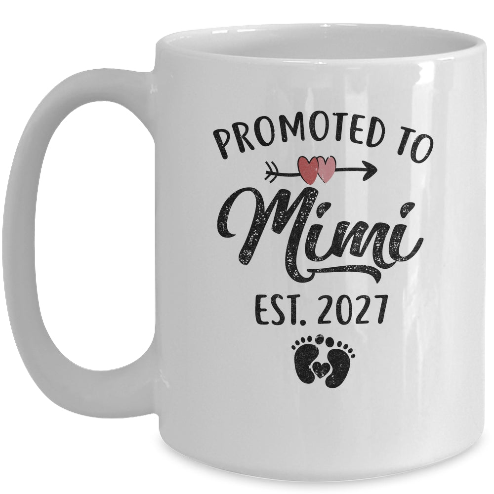 Promoted To Mimi Est 2027 First Time Mothers Day Mug | teecentury