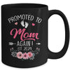 Promoted To Mom Again Est 2024 Mothers Day Mug | teecentury