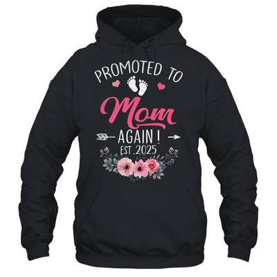 Promoted To Mom Again Est 2025 Mothers Day Shirt & Tank Top | teecentury