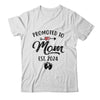 Promoted To Mom Est 2024 First Time Mothers Day Shirt & Tank Top | teecentury