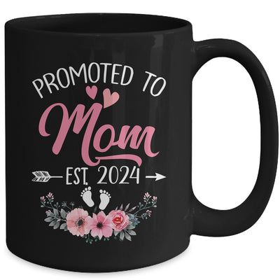 Promoted To Mom Est 2024 Mothers Day First Time Mug | teecentury
