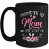 Promoted To Mom Est 2024 Mothers Day First Time Mug | teecentury