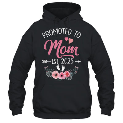 Promoted To Mom Est 2025 Mothers Day First Time Shirt & Tank Top | teecentury