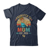 Promoted To Mom Est 2025 Retro First Time Mom Shirt & Tank Top | teecentury