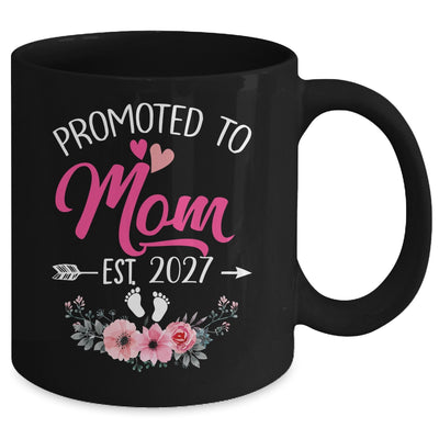Promoted To Mom Est 2027 Mothers Day First Time Mug | teecentury