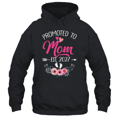 Promoted To Mom Est 2027 Mothers Day First Time Shirt & Tank Top | teecentury
