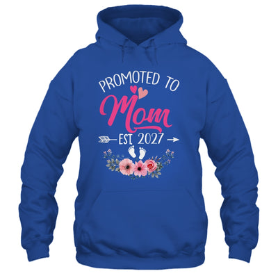 Promoted To Mom Est 2027 Mothers Day First Time Shirt & Tank Top | teecentury
