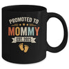 Promoted To Mommy 2025 Retro Soon To Be Mommy Est 2025 Mug | teecentury