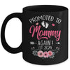 Promoted To Mommy Again Est 2024 Mothers Day Mug | teecentury