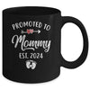 Promoted To Mommy Est 2024 Funny First Time Mothers Day Mug | teecentury