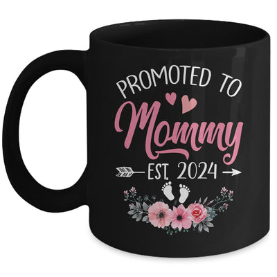 Promoted To Mommy Est 2024 Mothers Day First Time Mug | teecentury