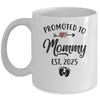 Promoted To Mommy Est 2025 First Time Mothers Day Mug | teecentury