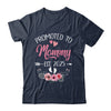 Promoted To Mommy Est 2025 Mothers Day First Time Shirt & Tank Top | teecentury