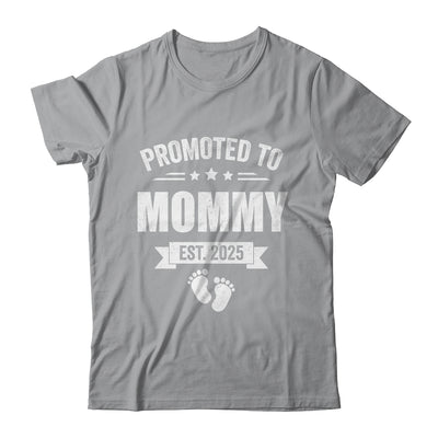 Promoted To Mommy Est 2025 Mothers Day First Time New Mom Shirt & Tank Top | teecentury