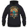 Promoted To Mommy Est 2025 Retro First Time Mommy Shirt & Tank Top | teecentury