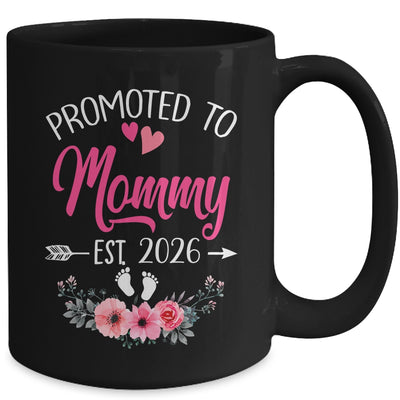 Promoted To Mommy Est 2026 Mothers Day First Time Mug | teecentury