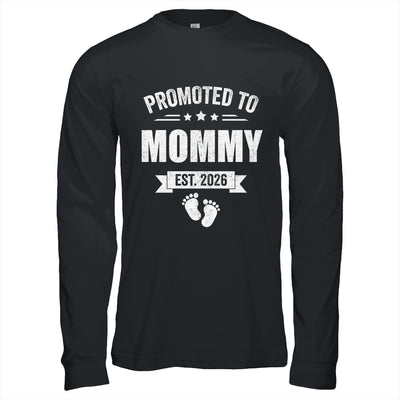 Promoted To Mommy Est 2026 Mothers Day First Time New Mom Shirt & Hoodie | teecentury