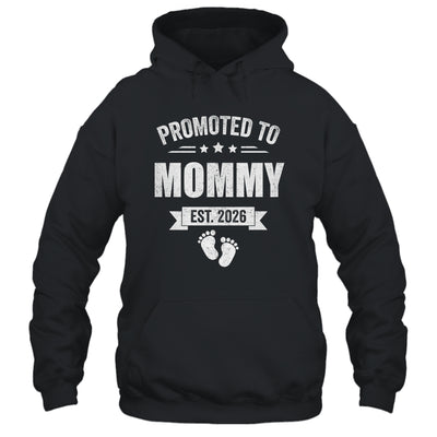 Promoted To Mommy Est 2026 Mothers Day First Time New Mom Shirt & Hoodie | teecentury