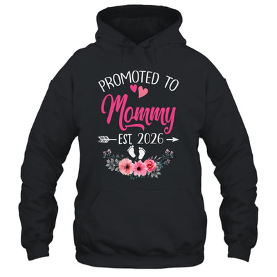 Promoted To Mommy Est 2026 Mothers Day First Time Shirt & Tank Top | teecentury