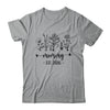 Promoted To Mommy Est 2026 Pregnancy Announcement Flower Shirt & Hoodie | teecentury