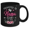 Promoted To Nana Again Est 2026 Mothers Day Mug | teecentury