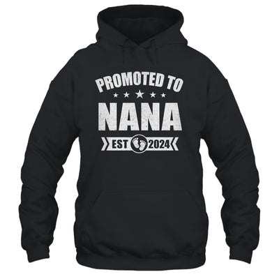 Promoted To Nana Est 2024 Mothers Day First Time New Nana Shirt & Tank Top | teecentury