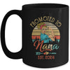 Promoted To Nana Est 2024 Retro First Time Nana Mug | teecentury