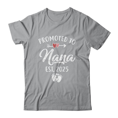 Promoted To Nana Est 2025 Funny First Time Mothers Day Shirt & Tank Top | teecentury