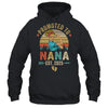 Promoted To Nana Est 2025 Retro First Time Nana Shirt & Tank Top | teecentury