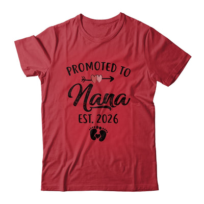 Promoted To Nana Est 2026 First Time Mothers Day Shirt & Hoodie | teecentury