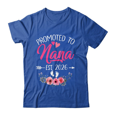 Promoted To Nana Est 2026 Mothers Day First Time Shirt & Tank Top | teecentury