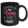 Promoted To Nanny Again Est 2024 Mothers Day Mug | teecentury