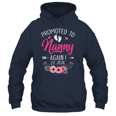 Promoted To Nanny Again Est 2026 Mothers Day Shirt & Tank Top | teecentury