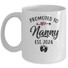 Promoted To Nanny Est 2024 First Time Mothers Day Mug | teecentury