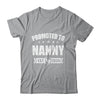 Promoted To Nanny Est 2024 Mothers Day First Time New Nanny Shirt & Tank Top | teecentury