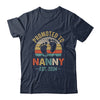 Promoted To Nanny Est 2024 Mothers Day Vintage Shirt & Tank Top | teecentury