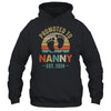 Promoted To Nanny Est 2024 Mothers Day Vintage Shirt & Tank Top | teecentury