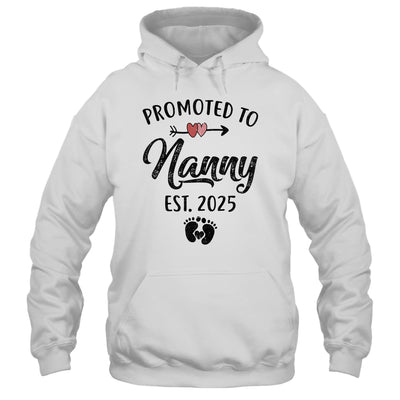 Promoted To Nanny Est 2025 First Time Mothers Day Shirt & Tank Top | teecentury