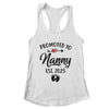 Promoted To Nanny Est 2025 First Time Mothers Day Shirt & Tank Top | teecentury