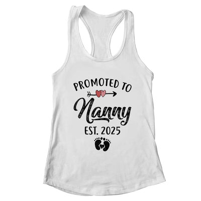 Promoted To Nanny Est 2025 First Time Mothers Day Shirt & Tank Top | teecentury