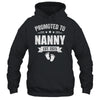 Promoted To Nanny Est 2025 Mothers Day First Time New Nanny Shirt & Tank Top | teecentury