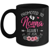 Promoted To Nonna Again Est 2026 Mothers Day Mug | teecentury