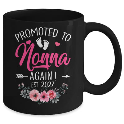 Promoted To Nonna Again Est 2027 Mothers Day Mug | teecentury